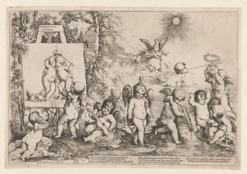 Allegori med putti
