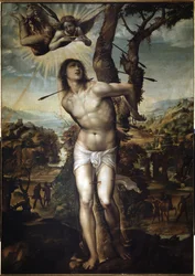 Sankt Sebastian, 1525, Florens, Palazzo Pitti