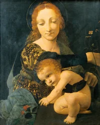 Madonna med barn, av Giovanni Antonio Boltraffio (1467-1516)