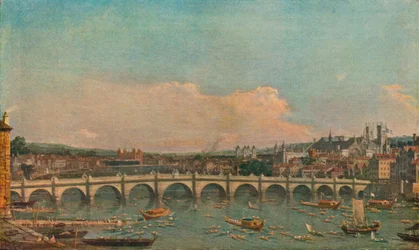 Westminster Bridge, c1746