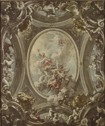 En allegori om gryningen, 1736-37