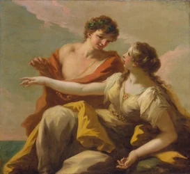 Bacchus och Ariadne, ca 1720