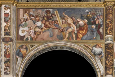 Central Aave, Second South Span, Jesus faller under korset, Il Pordenone