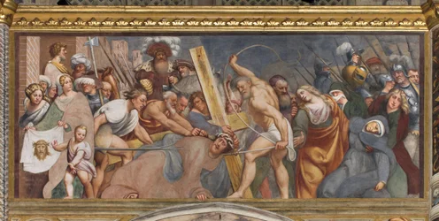 Central Aave, Second South Span, Jesus faller under korset, Il Pordenone