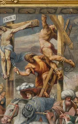 Counterfacata, IL Pordenone, Crucifixion 1520-21, detalj