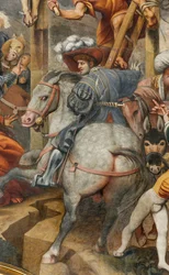 Counterfacata, IL Pordenone, Crucifixion 1520-21, detalj