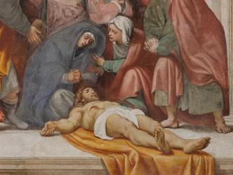 Counterfacata, IL Pordenone, Deposition 1522, detalj