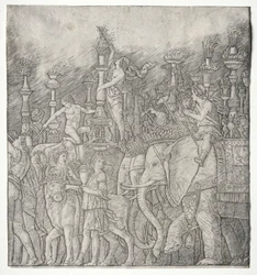 Caesars triumfer:  Elefanterna