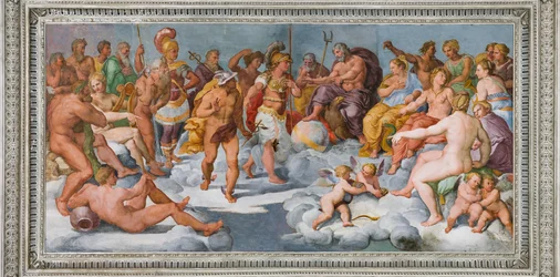 The Assembly of Gods, ca 1560 (fresk)