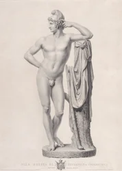 Paris lutad på en stubbe, 1817.