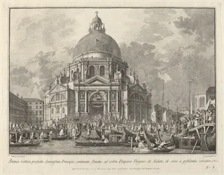 Dogens årliga besök i Santa Maria della Salute, 17631766.
