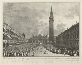 Dogen buren runt Piazza San Marco, 17631766.