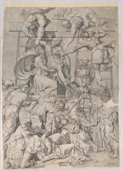 Nedstigningen från korset, 1550-1600.