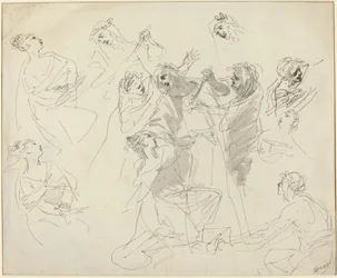 Figurstudier [recto]