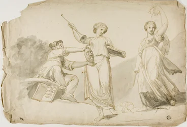 Thalia, Clio och Melpomene
