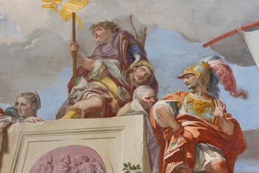 Offret av Iphigenia (Sacrificio di Ifigenia), detalj