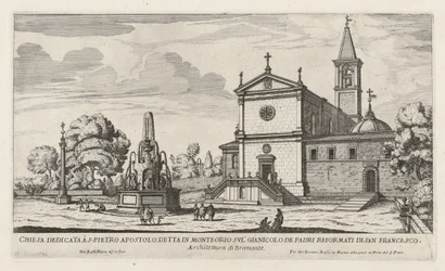 Kyrka tillägnad S. Pietro Apostolo (kyrkan San Pietro in Montorio)