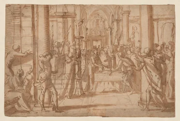 Presentation av kroppen av Sankt Antoninus av Florens