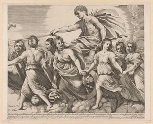 Apollo och Aurora (höger del)