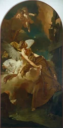 Franciskus extas, av Giovanni Battista Piazzetta (1682-1754).