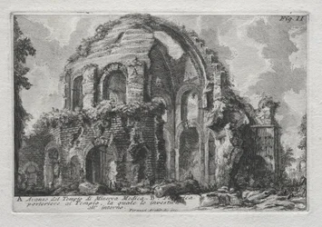 Resten av Temple of Minerva Medica