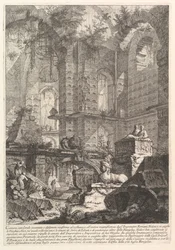 Gravkammare uppfunnen och utformad enligt sedvänja, och till forntida storhet ..., ca. 1750.