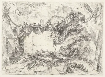 Monumenteel tablett Dekorativa infall (tidigare serietitel) Grotesker (serietitel)