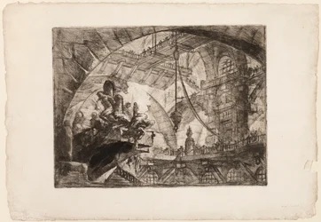 Prisoners on a Projecting Platform, skylt 10 från Imaginary Prisons
