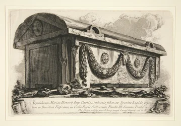 Graven av Maria Honorius Imp. din fru