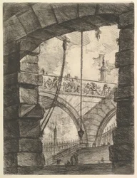The Grand Piazza, från Imaginary Prisons, ca. 1749-50.