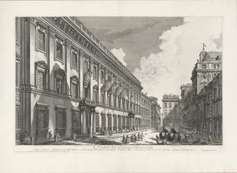 Utsikt över Palazzo Odescalchi, från utsikt över Rom