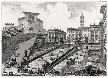 Udsigt over Capitoline Hill, fra 