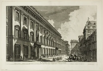 Utsikt över Palazzo Odescalchi, från utsikt över Rom