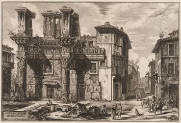 Utsikt över Rom: Forum of Nerva