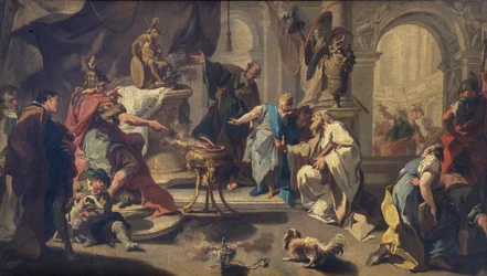 Hannibal svär evig fiendskap mot romarna, ca 1723 (olja på duk)