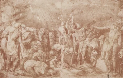 Study of the Living and the Dead samlade (sangvinskt på papper)