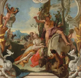 Bacchus och Ariadne, ca. 17431745.