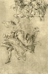 Svävande genier, 1752-1753, 1928