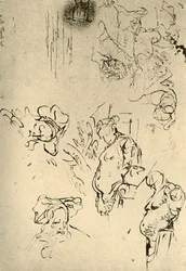 Satyr Herms and Oriental Heads, mitten av 1700-talet, 1928