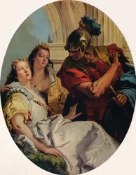 Scen från antikens historia, c1750