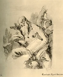 St. Hieronymus, mitten av 1700-talet, 1928