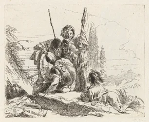 Three Soldiers and a Boy, från Vari capricci (Various Capriccios)