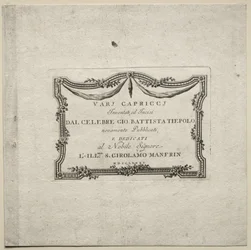 Olika Caprices, 1785.