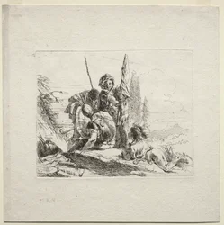 Olika Caprices: The Three Soldiers and the Boy, 1785.