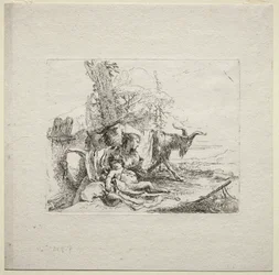 Olika Caprices: The Woman with Tambourine, 1785.