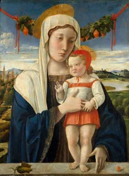 Madonna och barn, ca. 1470.