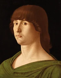 Porträtt av en ung man, ca 1470.