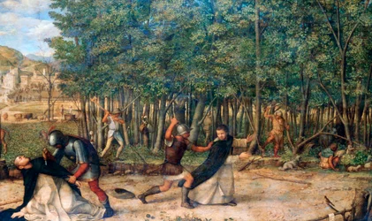 Mordet på den helige Petrus Martyr, omkring 1507