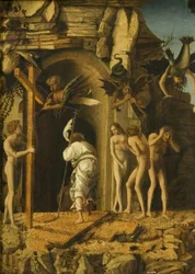The Descent of Christ into Limbo, c.1475-80 (olja på veläng på panel)