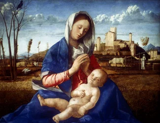The Madonna of the Meadow, c1500